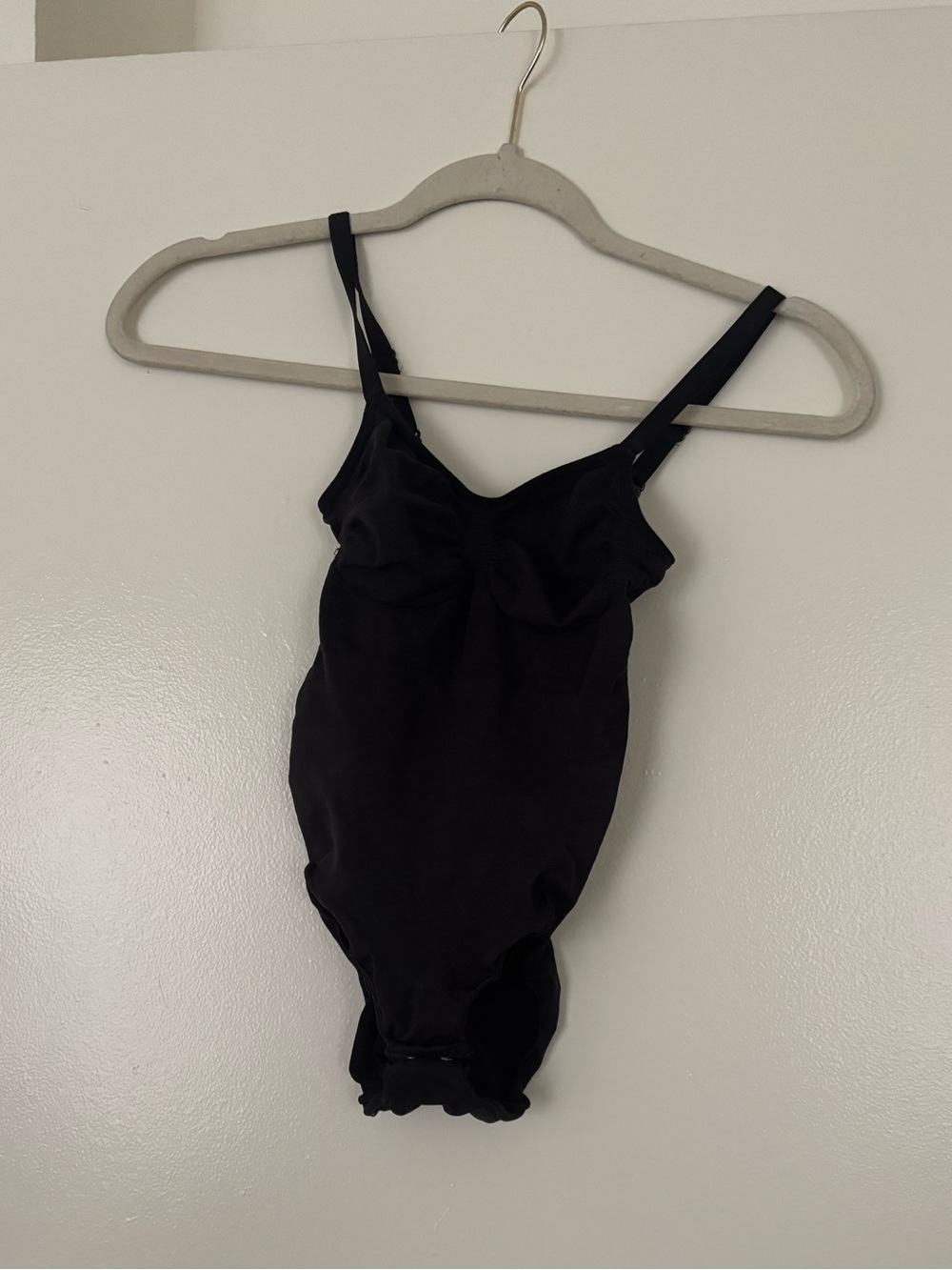 Skims Black One-Piece Bodysuit